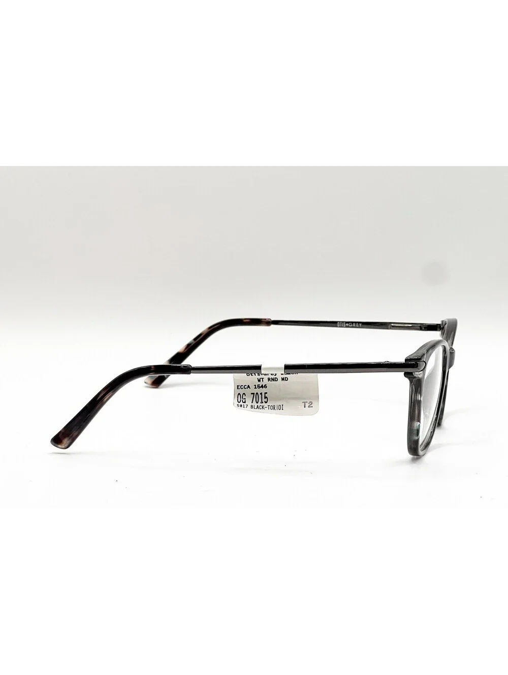Otis Grey OG 7015 BK/TO Black Blue Tortoise Authentic Eyeglass Frames 50-17